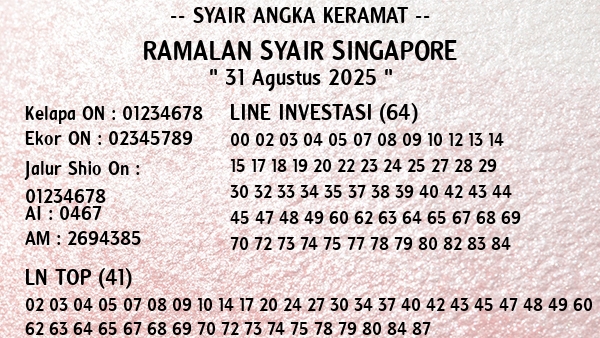 Prediksi Singapore