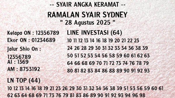 Prediksi Sydney