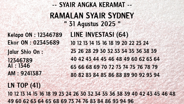 Prediksi Sydney